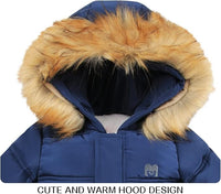 Tumaron Baby Girl Winter Snowsuit Toddler Jacket Clothes For Boy Infant Jumpsuit Hoodied