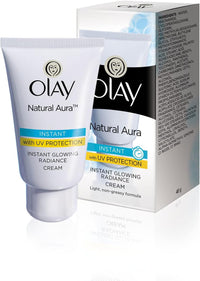 Olay Natural White Light Instant Glowing Fairness, 40gm