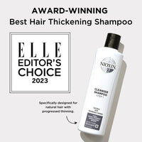 Nioxin System 2 Kit for Natural Hair with Progressed & Advanced Thinning Hair, 3 Piece Kit