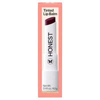 Honest Beauty Moisturizing Vegan Tinted Lip Balm | Antioxidant-rich Acai Extracts + Avocado Oil | Paraben Free + Cruelty Free | Plum Drop