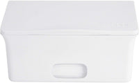 Ubbi Baby Wipes Dispenser | Baby Wipes Case | Baby Wipes Holder with Weighted Plate, Keeps Wipes Fresh and Non-Slip Rubber Feet, White