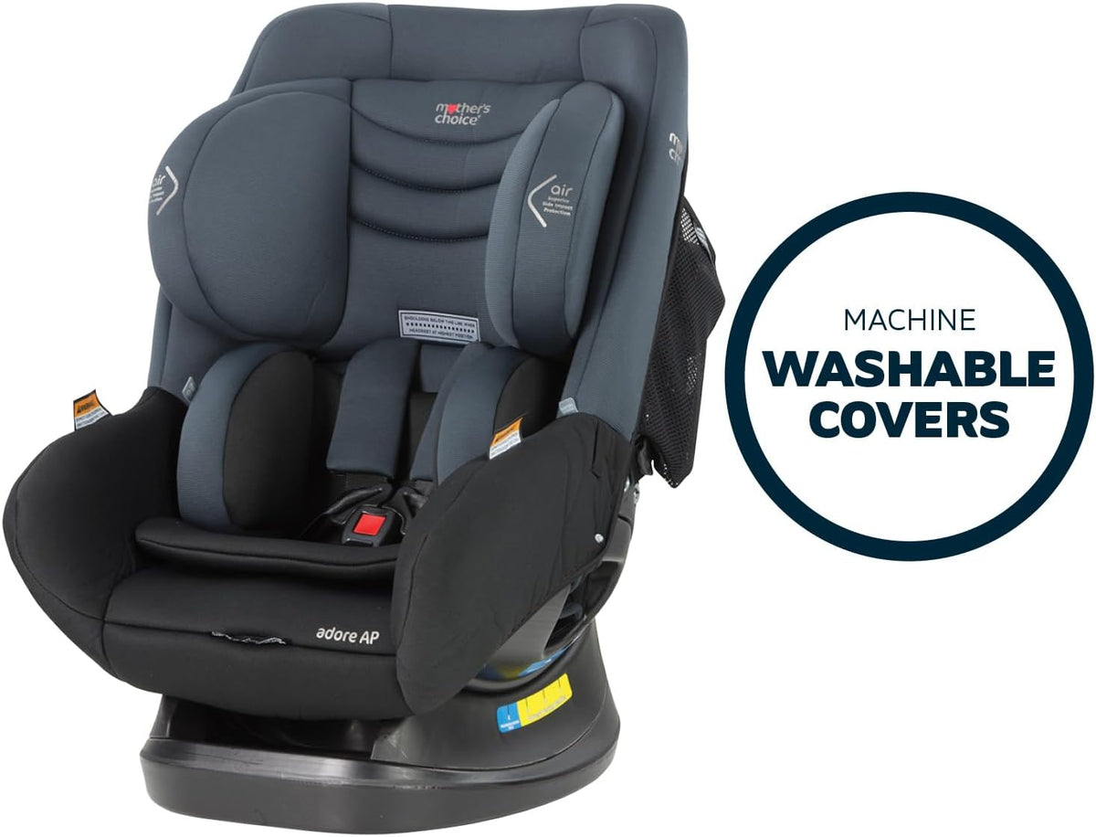 Mother's Choice Convertible Car Seat Adore AP - Titanium Grey