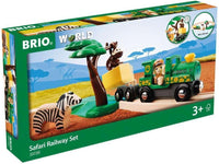 BRIO - Safari Railway Set 17 Pieces