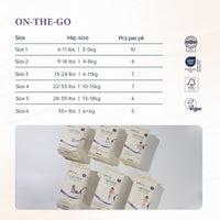 DRYPER Baby Nappies - Size 1 (3-5kg / 6-11lbs), 1 Pack (10 Nappies), Pure Natural Cotton