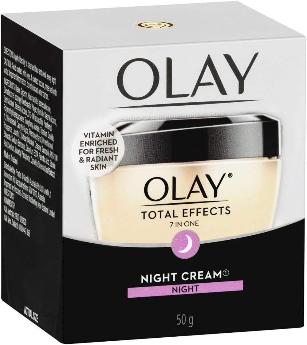 Olay Total Effects Night Face Cream Moisturiser 50G