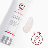 EltaMD UV Active Mineral Sunscreen with Zinc Oxide, SPF 50+, Water Resistant Sunscreen Up to 80 Minutes, 3.0 oz Tube