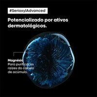 L'Oréal Professionnel | Strengthening Hair Shampoo for Thinning Hair, Serioxyl Advanced Purifier & Bodifier Shampoo, 300 ml