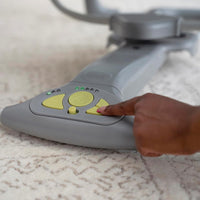 Ingenuity Swing 'n Go 5-Speed Baby Swing - Foldable, Portable, 2 Plush Toys & Sounds, 0-9 Months 6-20 lbs (Hugs & Hoots)