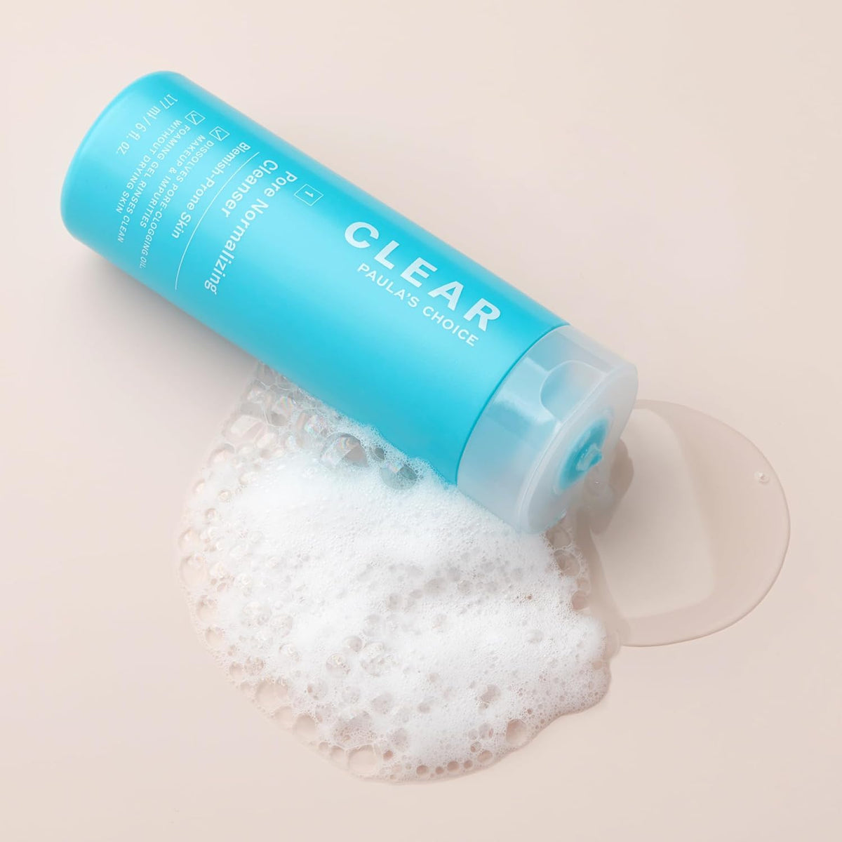 Paula's Choice CLEAR Pore Normalizing Cleanser, Salicylic Acid Face Wash for Blemishes, Blackheads, Large Pores & Redness, 177 mL