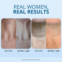 goPure Neck Firming Duo, Tighten & Lift Neck Cream, Refine & Renew Body Scrub, 2 piece set