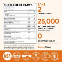Venture Pal Biotin Gummies with Collagen & Keratin - Hair Growth Support Skin and Nail Strength Vitamins for Women & Men - Biotin 10000mcg | B-Complex | Saw Palmetto - Sugar Free, Non-GMO, 60ct
