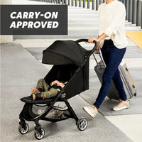 Baby Jogger City Tour 2 Stroller (Shadow Grey) - Prams & Strollers, Super Lightweight and Compact, one Handed fold, Travel Pram, Carry on Luggage, UV50+ Canopy