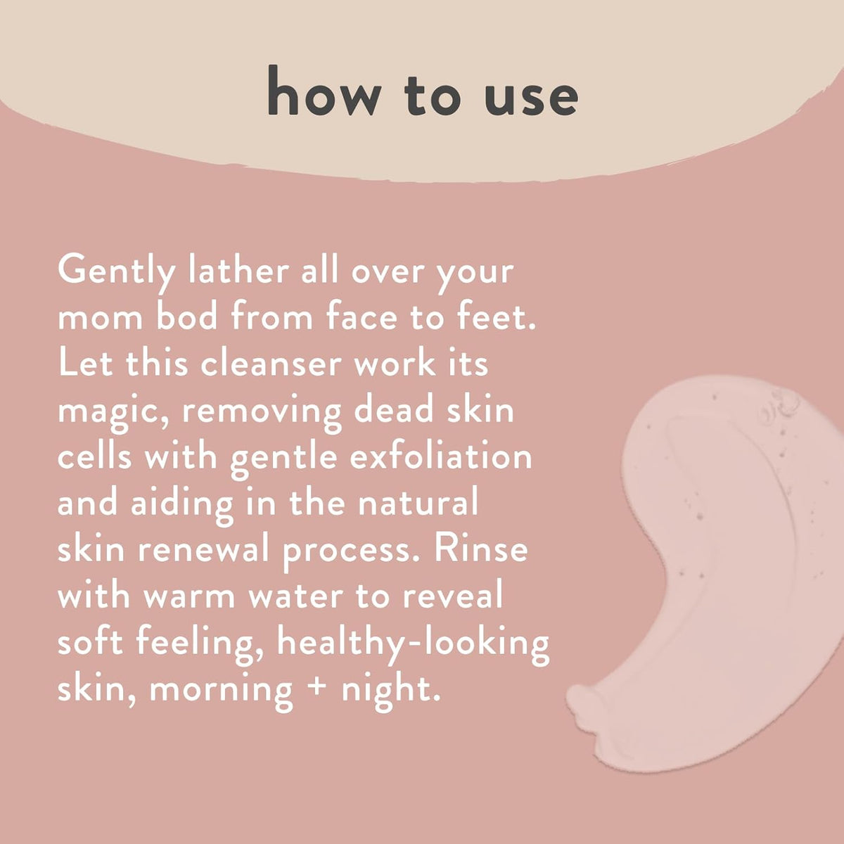 The Honest Company Honest Mama's Gotta Glow Face and Body Wash | Pregnancy-Safe Clarifying + Exfoliating AHA Cleanser | 8 fl oz