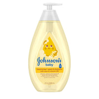 Johnson's Baby Head-To-Toe Baby Wash & Shampoo + Aloe & Vitamin B5, 2-in-1 Bath Wash Gently Cleanses Newborn's Delicate Skin & Hair, Hypoallergenic, No Added Parabens, Dyes & Sulfates, 27.1 fl. oz