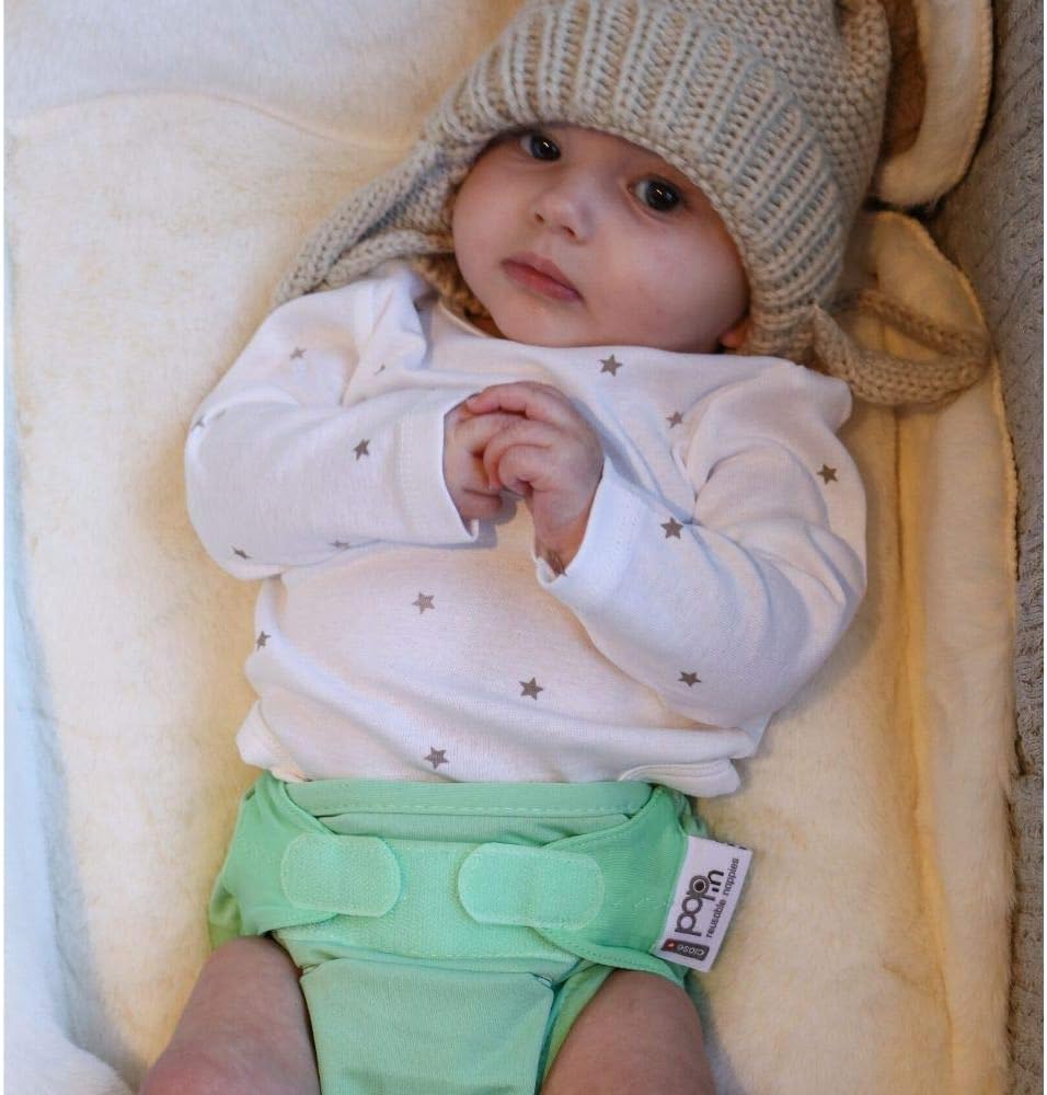 Close Pop-in Reusable Nappy Bundle Pastel Colours 10 Bamboo Eco-Friendly
