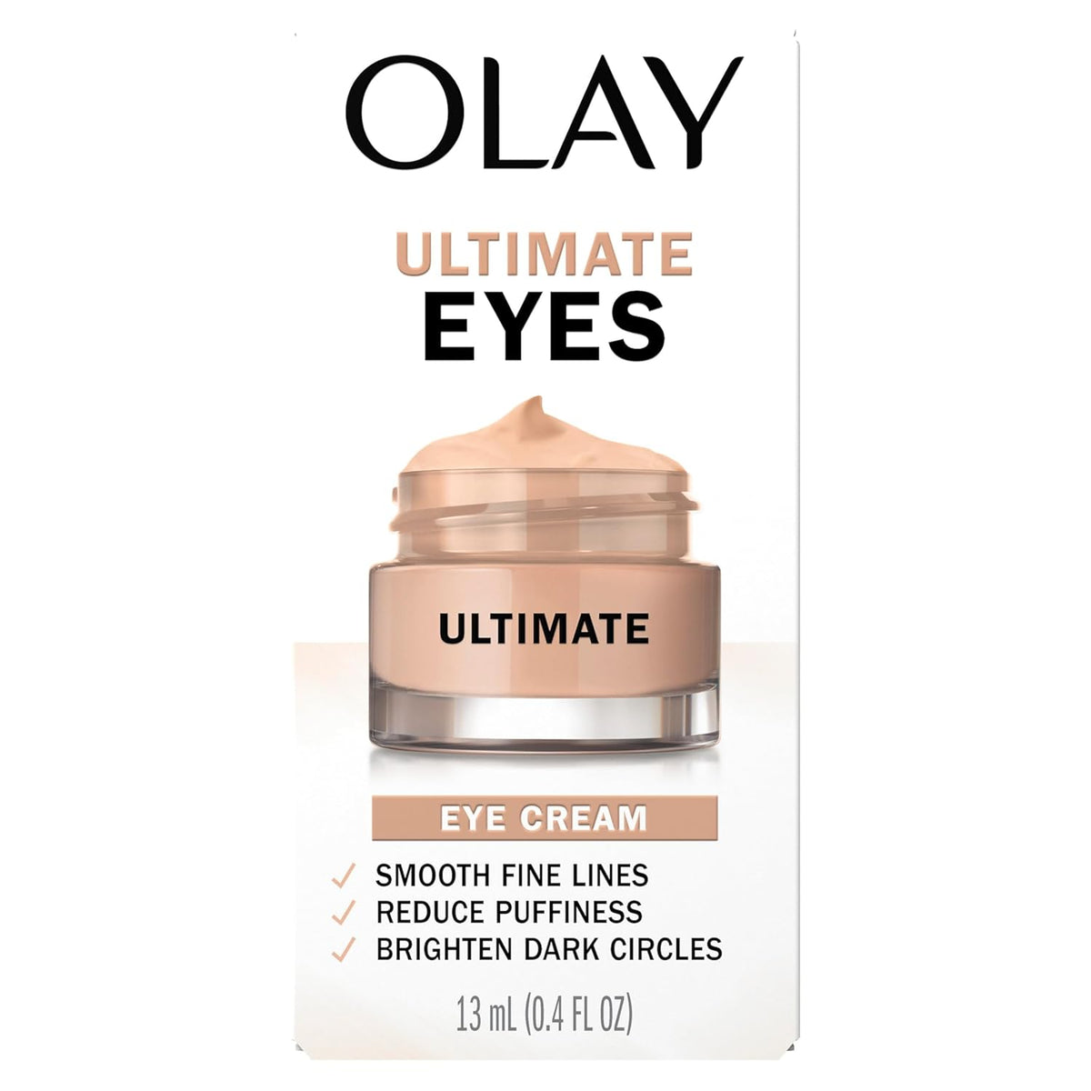 Olay Eyes Ultimate Eye Cream for Dark Circles, Wrinkles and Puffiness, 13 ml (0.4 fl. oz.)