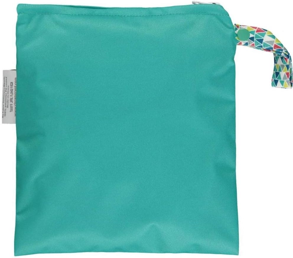 Close Popin Reusable Bamboo Wipes 10 x Washable Baby Wipes 20x15cm Colours Extra Soft Reusable for Baby's Hands Face, Bright