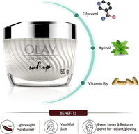 Olay Regenerist Luminous Whips Face Cream Moisturiser, 50G