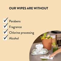 The Honest Company Clean Conscious Multi-Use Wipes | Hypoallergenic + Unscented for Sensitive Skin | Over 99% Water, Compostable, Plant Based, Baby Wipes | Pattern Play, 288 Count