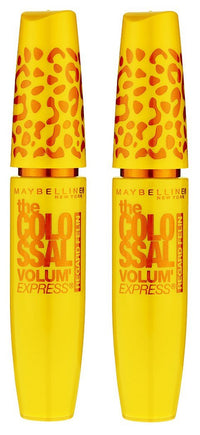 Maybelline New York Volum' Express The Colossal Cat Eyes Washable Mascara Makeup,2 COUNT
