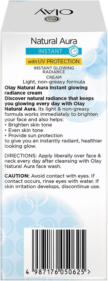 Olay Natural White Light Instant Glowing Fairness, 40gm