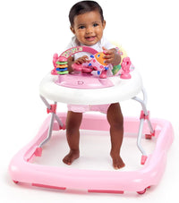Bright Starts JuneBerry Walk-A-Bout Walker with Easy Fold Frame for Storage, Ages 6 months +