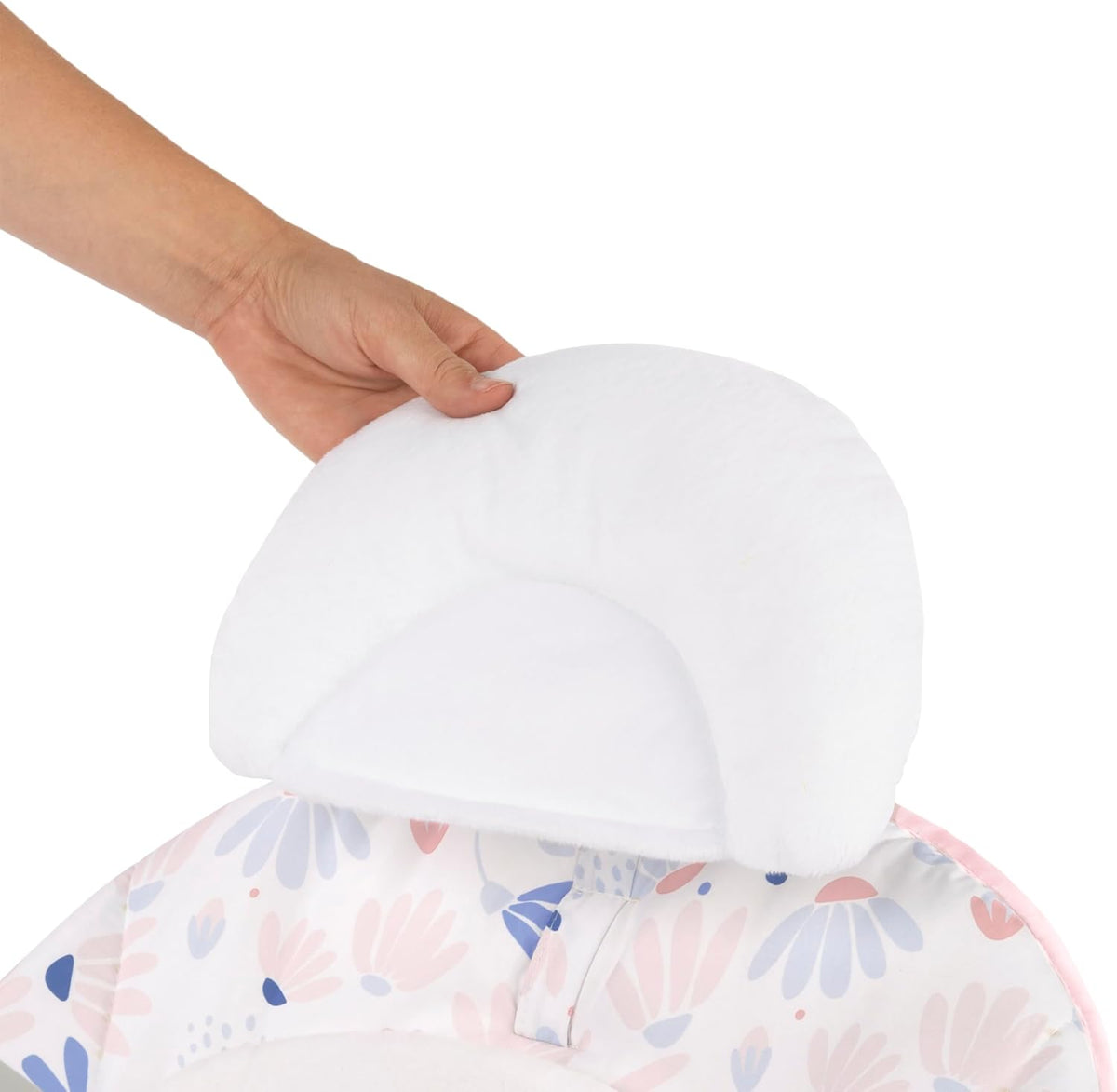 Ingenuity Keep Cozy 3-in-1 Grow with Me Vibrating Baby Bouncer Seat & Infant to Toddler Rocker, Vibrations & Toy Bar, 0-30 Months Up to 40 lbs (Pink Burst)