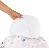 Ingenuity Keep Cozy 3-in-1 Grow with Me Vibrating Baby Bouncer Seat & Infant to Toddler Rocker, Vibrations & Toy Bar, 0-30 Months Up to 40 lbs (Pink Burst)