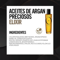REVLON PROFESSIONAL Orofluido Argan Oil Elixir, 100 ml, Nourishing Leave in Hair Care with Argan Oil, Smoothing Hair Oil for Smooth, Shiny Hair, with Anti Frizz, Vegan