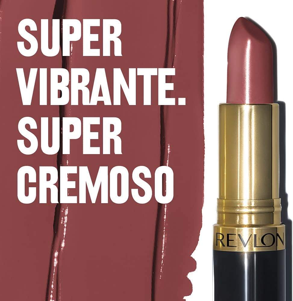 REVLON Super Lustrous Creme Lipstick, 0.5 Oz, Rum Raisin 535, 1 Count