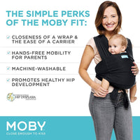 Moby MOBYFit Hybrid Carrier, Black