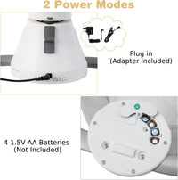 GYMAX Electric Baby Rocker, Toddler Automatic Bouncer 5 Swinging Amplitudes, Remote Control and Timing Function, Portable Newborn Rocking Chair (Gray)