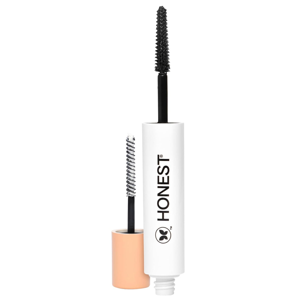 Honest Beauty 2-in-1 Extreme Length Clean Mascara + Lash Primer | Lengthening + Volumizing | EWG Verified + Cruelty Free | Black, .27 fl oz