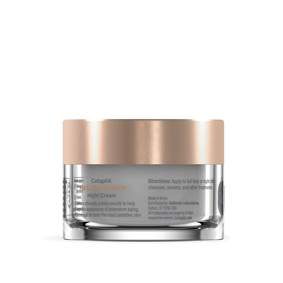 Cetaphil Healthy Renew Skin Tightening Night Cream 1.7 Oz, Wrinkle Repair Cream