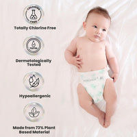 Marquise Baby Eco Nappies for Up to 5 kg Newborn, Size 1 (Pack of 3)