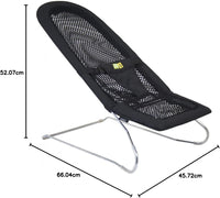 VeeBee Serenity Infant Baby Bouncer Chair, Black