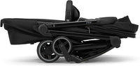Joolz AER+ (Space Black) - Strollers & Prams, One-Hand Compact Fold, Ultra-Light Weight & Compact 6kg, Cot or Capsule, Travel Stroller, Carry Bag Included, Airplane Overhead