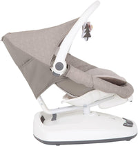 Graco Move with Me Soother with 5 swaying speeds, music, 2 recline positions, 2 vibration settings and folds up for storage. Suitable from birth to approx. 6 months (0-9kgs), Little Adventures