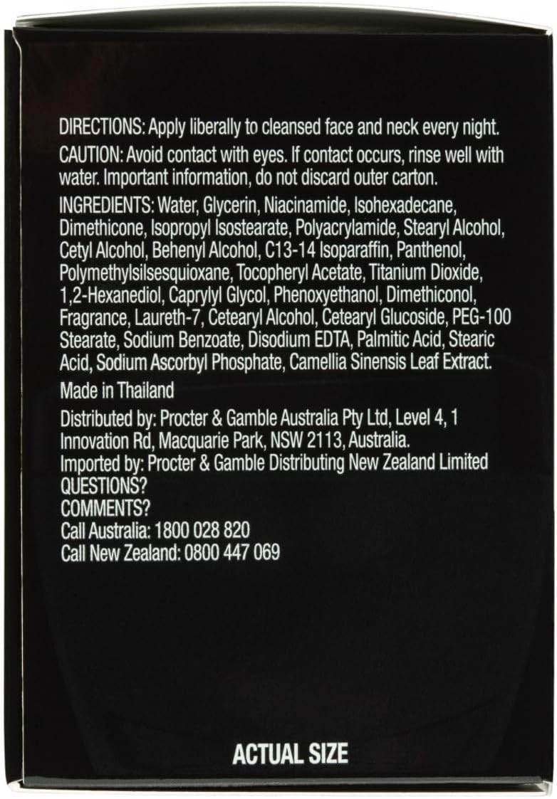 Olay Total Effects Night Face Cream Moisturiser 50G