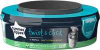 Tommee Tippee Twist and Click Advanced Nappy Bin Refill Cassettes