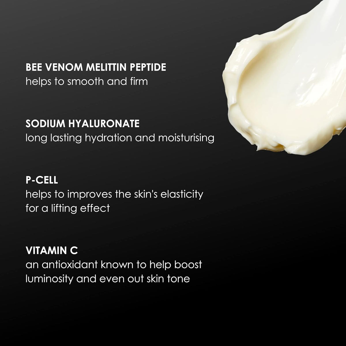 Rodial Bee Venom Moisturiser Cream Deluxe 0.5fl.oz - Intense Face Cream to Restore Skin Elasticity and Firmness - Anti-Aging Formula - Juvinity for Collagen Production Boost - Long Lasting Hydration