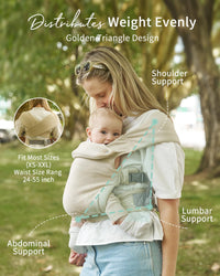 GROWNSY Newborn Carrier, Baby Carrier Newborn to Toddler