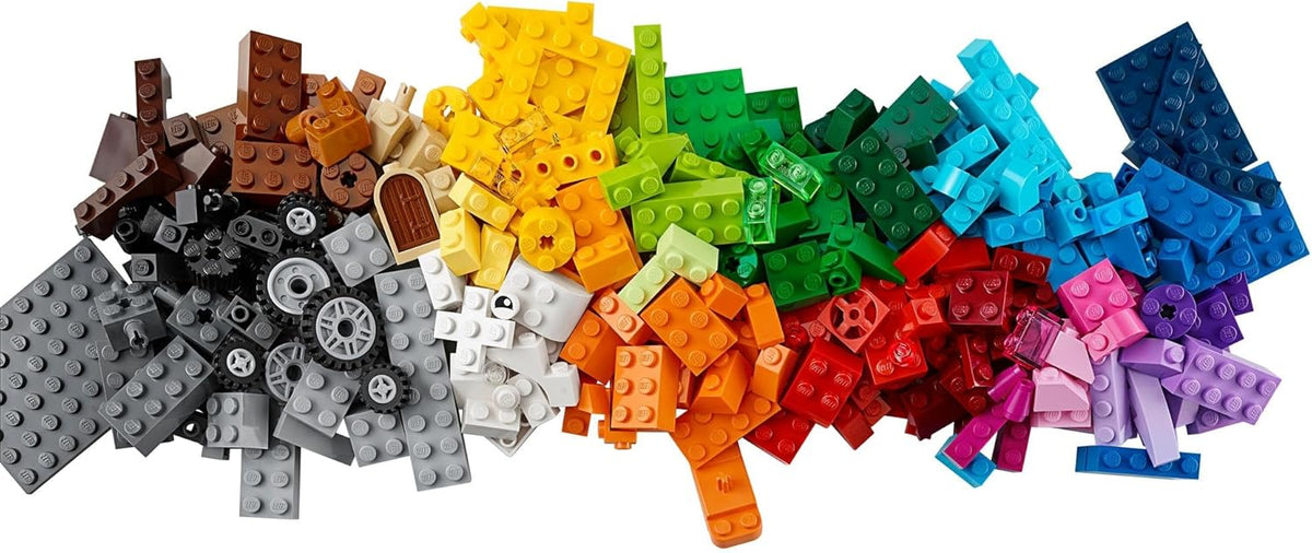 LEGO Classic Medium Creative Brick Box, Colourful Building Bricks Set, Kids' Toys for 4+ Year