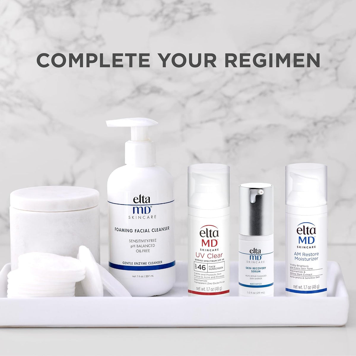 EltaMD UV Clear Face Sunscreen SPF 46, Oil-Free Sunscreen with Zinc Oxide, Dermatologist Recommended