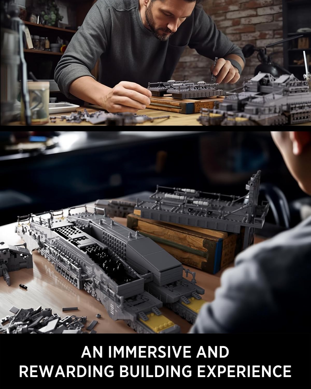 Nifeliz Dora, WW2 Classic Building Set, Collectible Military Model to Build and Display, Adult Gift Ideal for Military Enthusiasts (2,355 PCS, NF10240)