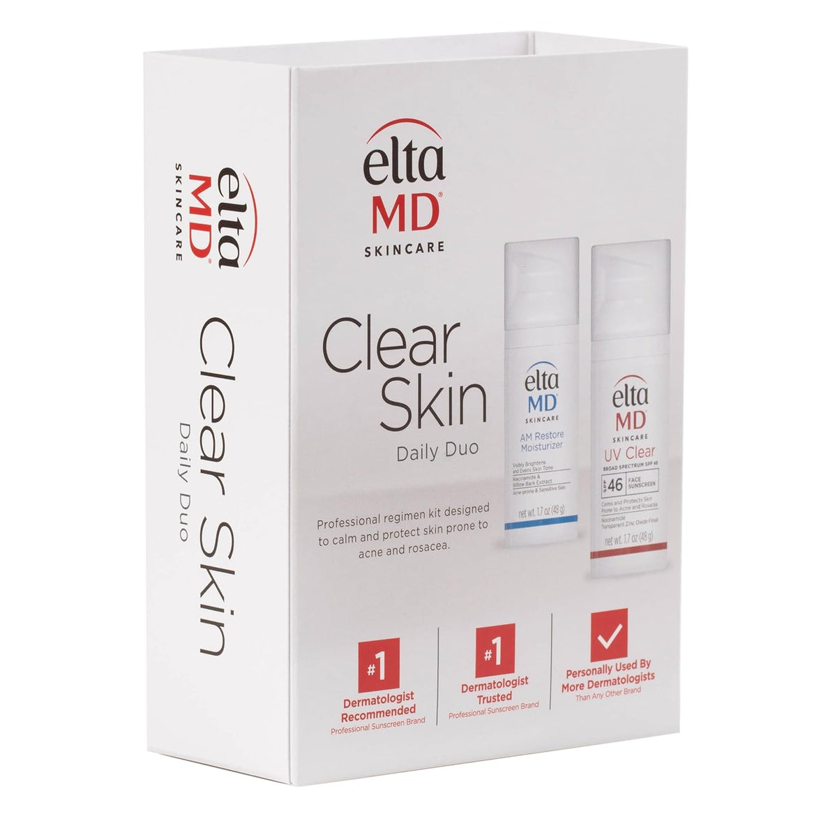 EltaMD AM Therapy Facial Moisturizer Lotion, Oil Free Face Moisturizer with Hyaluronic Acid, Hydrates and Moisturizes Skin, Lightweight Formula, Safe for Sensitive Skin