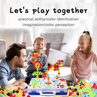 237 Pcs Drill Set Building Blocks Toys, DIY Educational Construction Engineering Toys