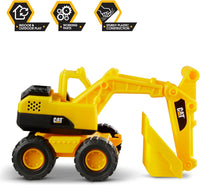 CatToysOfficial Excavator Construction Vehicle, Yellow