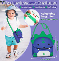 Busy Board, Baby Toys Busy Book for Toddlers 1-3, Dinosaur Sensory Books 6 Page
