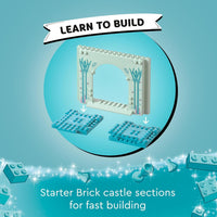 LEGO ǀ Disney Princess Elsa’s Frozen Castle Building Toy for 4+  Role Play 43238